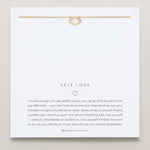 Bryan Anthonys Self Love Marquise Solitaire Necklace Gold On Card