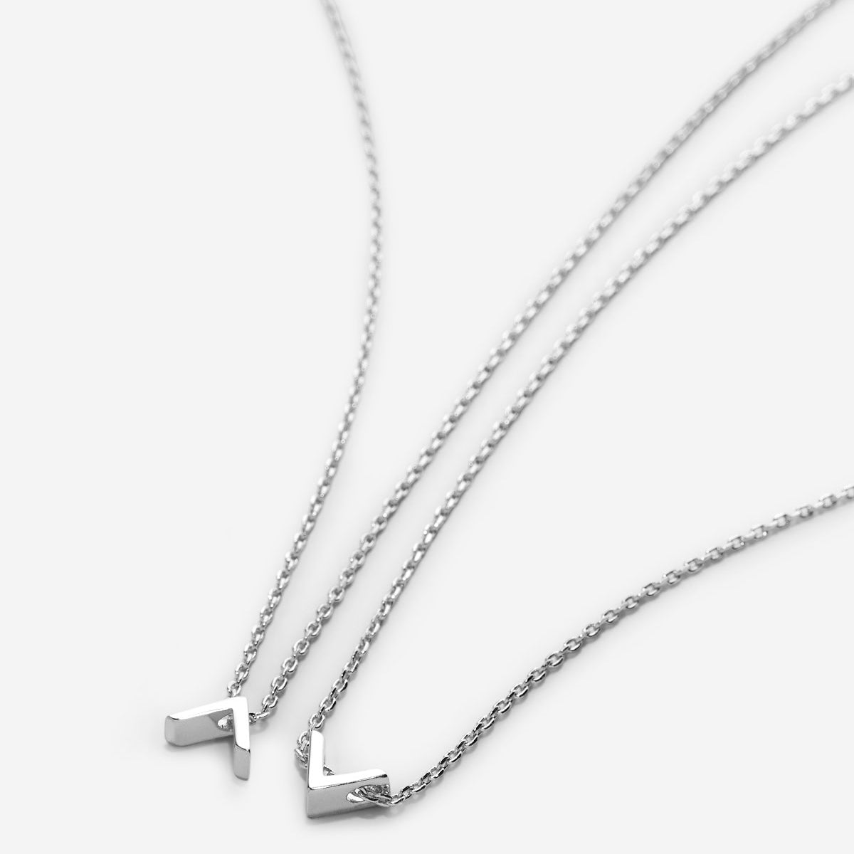Bryan Anthonys Highs and Lows Silver Necklace Set Macro