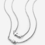 Bryan Anthonys Soul Sisters Best Friend Arrow Silver Necklace Macro