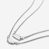 Bryan Anthonys You Are My Sunshine Silver Necklace Set with Crystals Macro