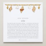 Bryan Anthonys Beach Collection Sea Seeker Statement Necklace Gold On Card