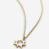 Bryan Anthonys Sun Will Rise Necklace Gold