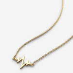Bryan Anthonys There In A Heartbeat Gold Necklace macro