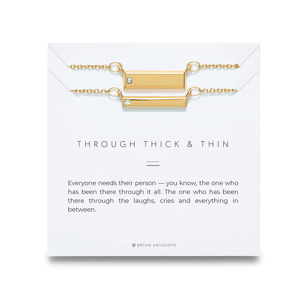 Through Thick & Thin Necklace Set