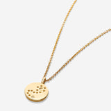 Bryan Anthonys To The Moon and Back Gold Necklace with Crystals macro