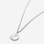 Bryan Anthonys To The Moon and Back Silver Necklace with Crystals macro