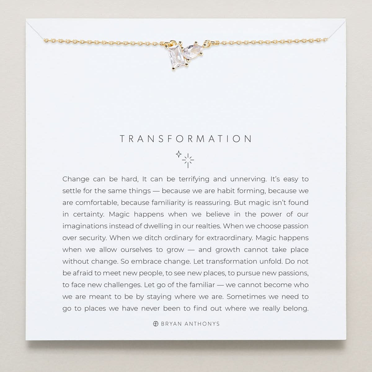 Bryan Anthonys Transformation Necklace in Gold