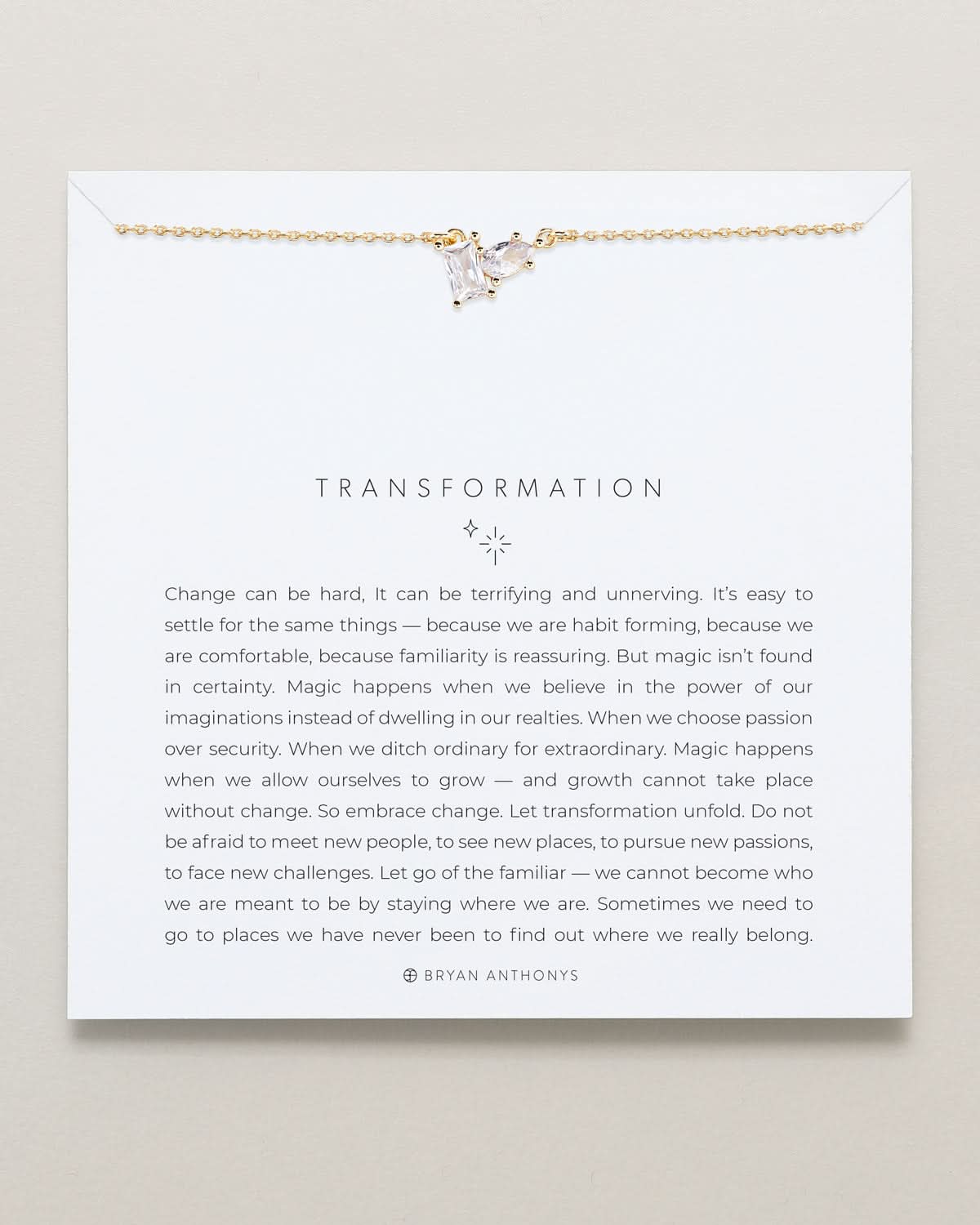 Bryan Anthonys Transformation Necklace in Gold