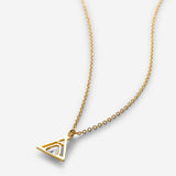 Bryan Anthonys Tribe Friendship Gold Necklace with Crystal macro