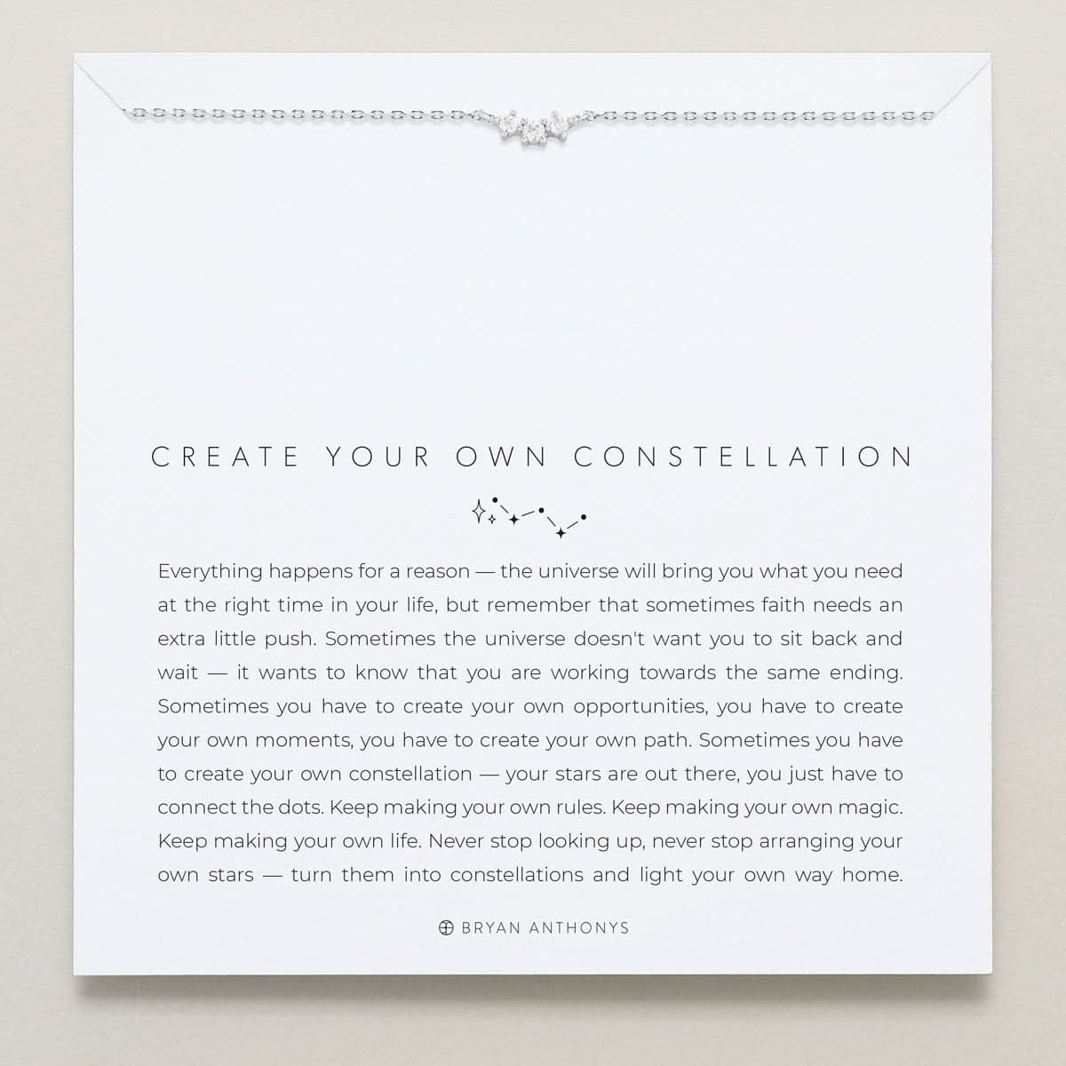 Create Your Own Constellation Stations Necklace