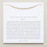 Love The Sky You're Under Pave Necklace