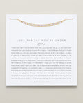 Love The Sky You're Under Pave Necklace