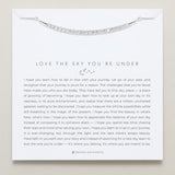 Love The Sky You're Under Pave Necklace