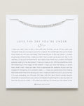 Love The Sky You're Under Pave Necklace