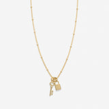 Bryan Anthonys You Hold The Key Necklace in Gold