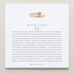 Bryan Anthonys Begin Again Snake Ring in Gold On Card