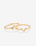 Bryan Anthonys Highs and Lows Friendship Ring Set in Gold