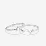 Bryan Anthonys Highs and Lows Friendship Ring Set in Silver
