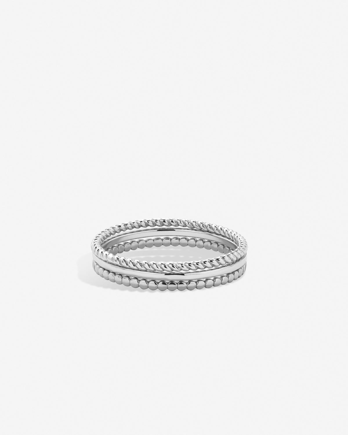 Bryan Anthonys Layers Of You Silver Ring Stack Macro