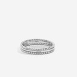 Bryan Anthonys Layers Of You Silver Ring Stack Macro