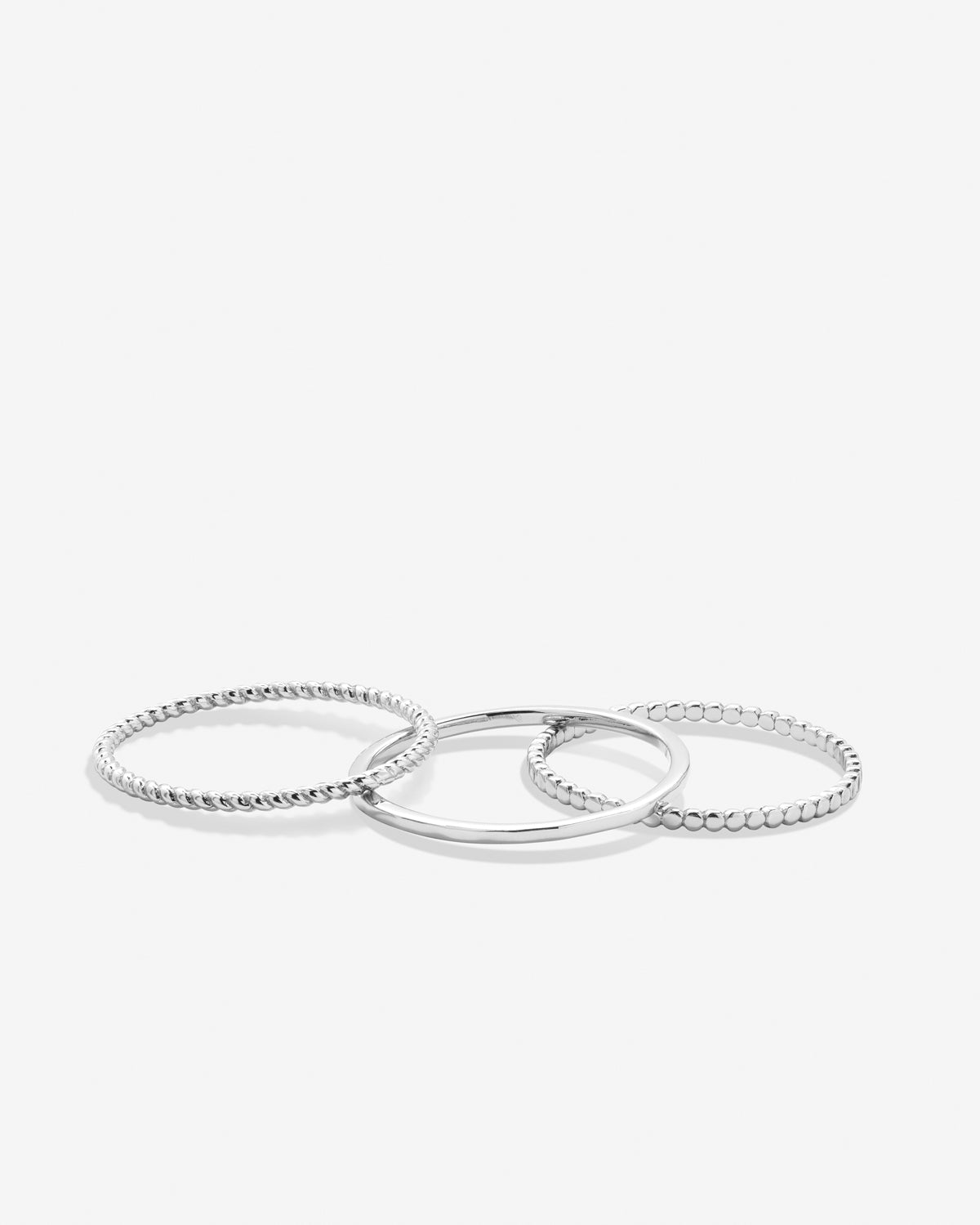Bryan Anthonys Layers of You Silver Ring Set Macro