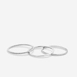 Bryan Anthonys Layers of You Silver Ring Set Macro