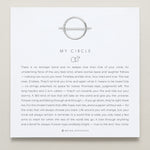 Bryan Anthonys My Circle Friendship Ring in Silver with Meaning Card