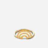 Bryan Anthonys Overcome Gold Ring front view macro
