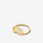 Bryan Anthonys Overcome Gold Ring side view macro