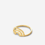 Bryan Anthonys Overcome Gold Ring side view macro