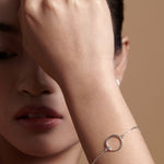 Bryan Anthonys  Begin Again Bracelet On Model in Silver