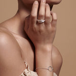 Bryan Anthonys  Begin Again Bracelet On Model in Silver