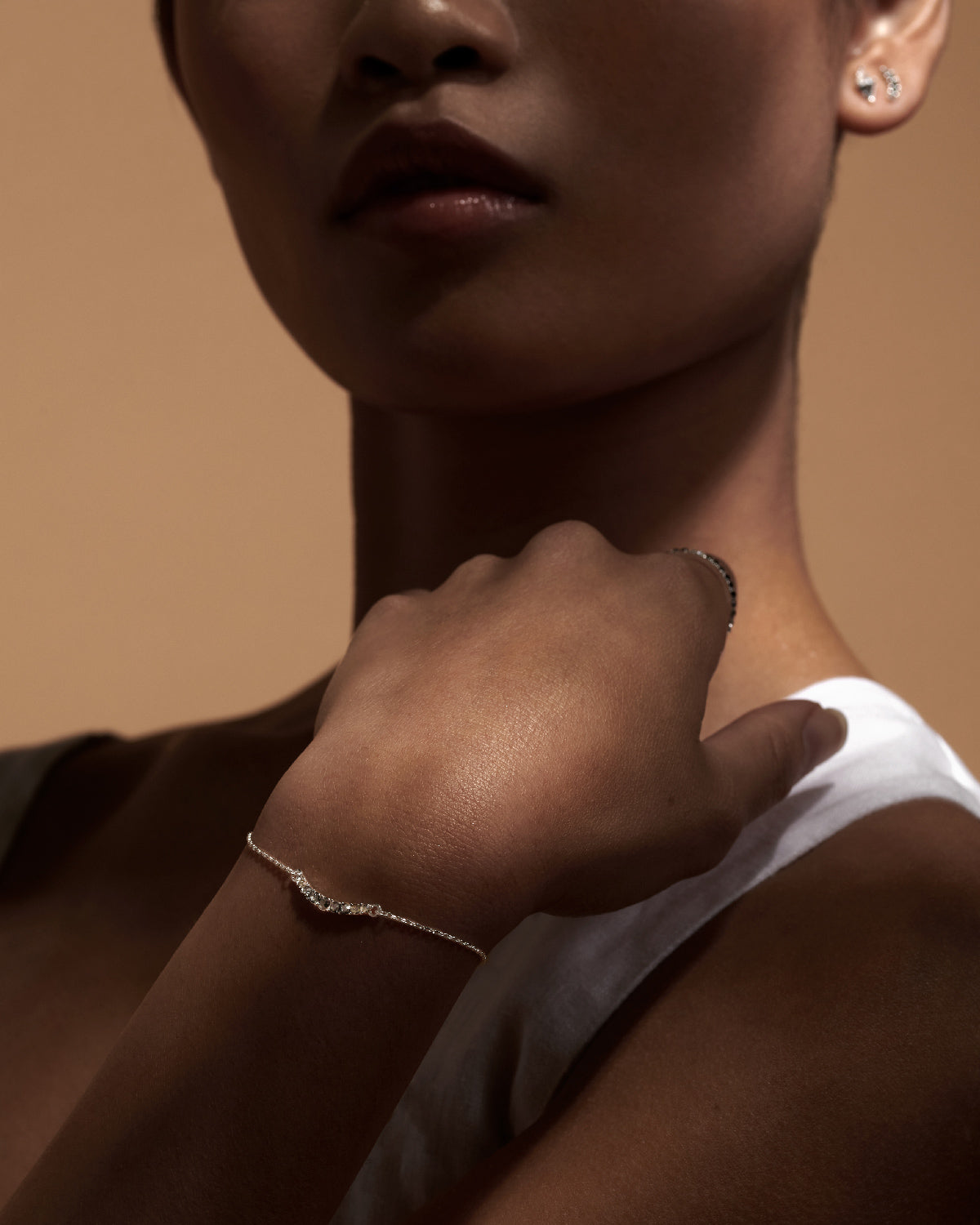 Bryan Anthonys Eclipse Dainty Bracelet on Model
