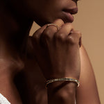 Bryan Anthonys Eclipse Pave Bangle on Model