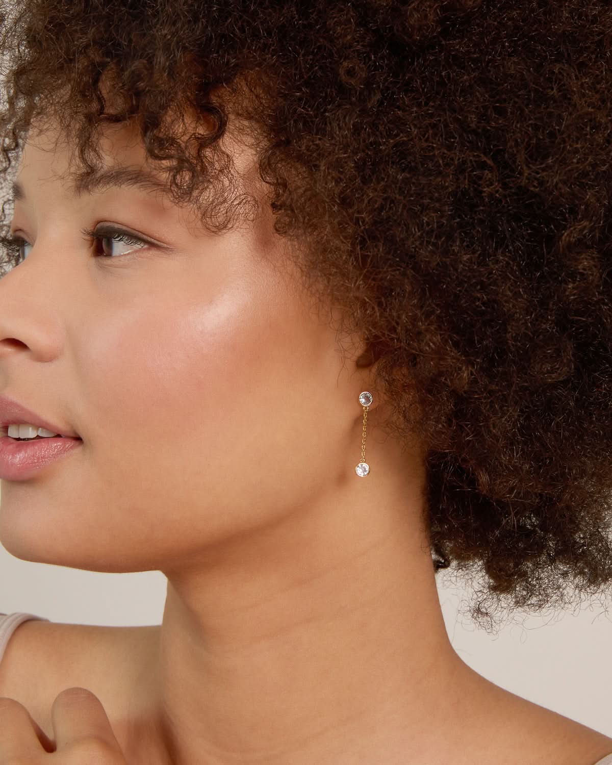 Bryan Anthonys Something Blue Drop Earrings On Model