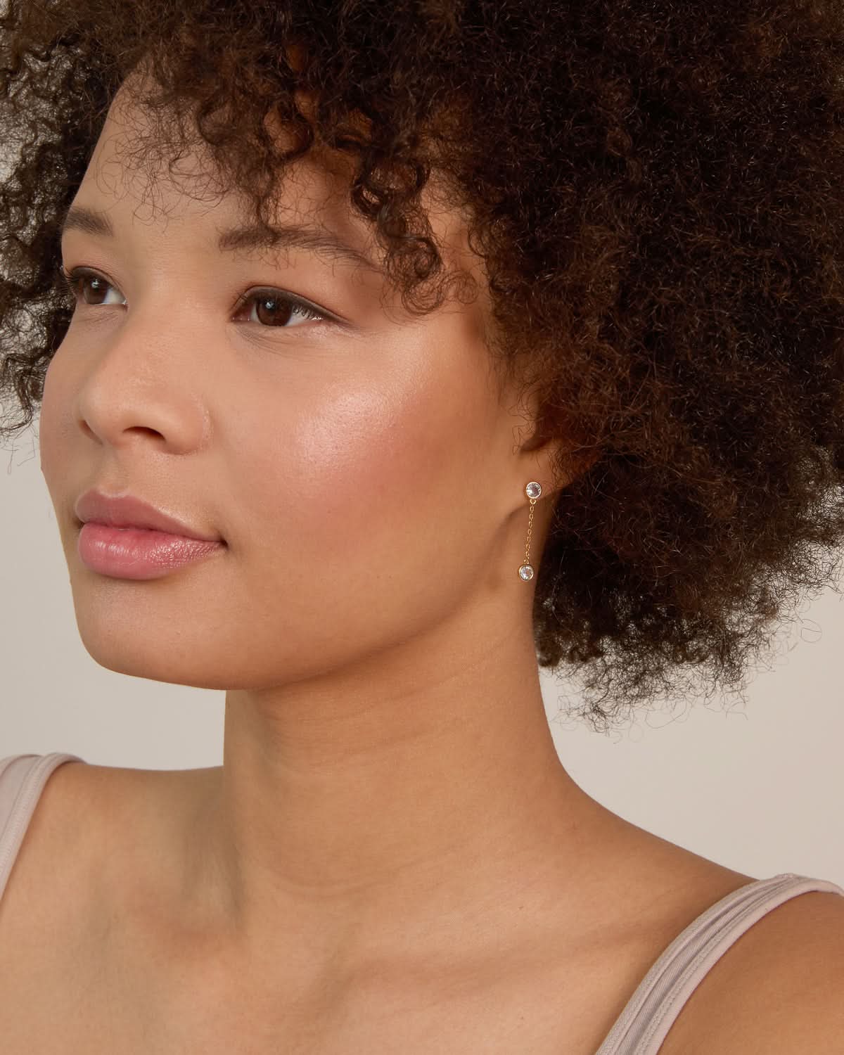 Bryan Anthonys Something Blue Drop Earrings On Model