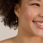 Bryan Anthonys Something Blue Drop Earrings On Model