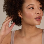 Bryan Anthonys Something Blue Linear Earrings On Model