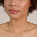 Bryan Anthonys Mom Tennis Necklace On Model