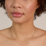 Bryan Anthonys Mom Tennis Necklace On Model