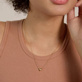Bryan Anthonys Always In My Heart Gold Icon Necklace On Model
