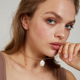Bryan Anthonys Grit Pendant Necklace Gold On Model
