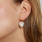 Bryan Anthonys Grit Gold Drop Earrings On Model