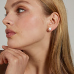  Bryan Anthonys Grit Bold Stud Earrings On Model