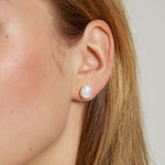  Bryan Anthonys Grit Bold Stud Earrings On Model
