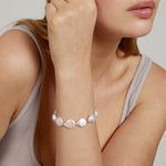 Bryan Anthonys Grit Pearl Statement Bracelet Gold On Model