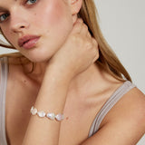 Bryan Anthonys Grit Pearl Statement Bracelet Gold On Model