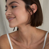 Bryan Anthonys Us Against The World Gold Necklace On Model
