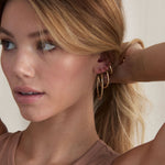 BRYAN ANTHONYS SIMPLICITY HOOP SET ON MODEL