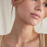 Model wearing Promise Icon Necklace